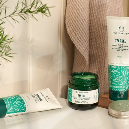 Tea Tree huidzuiverend kleimasker