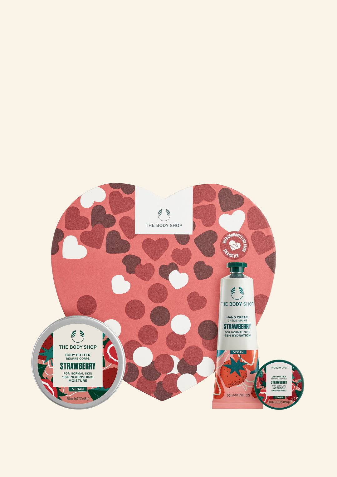 The Sweetest Strawberry Heart Gift Box OV