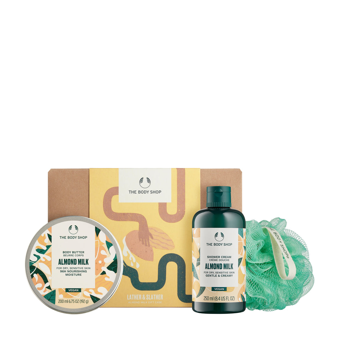 Lather & Slather Almond Milk Gift Case