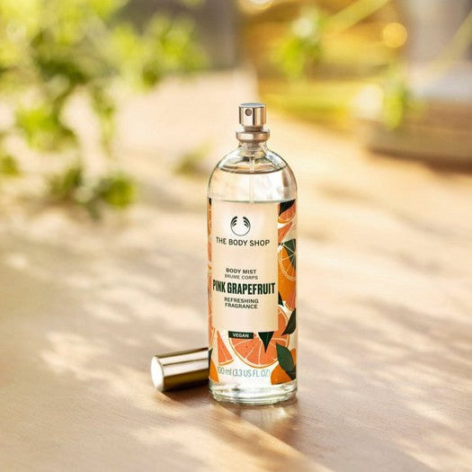 Roze grapefruit bodyspray