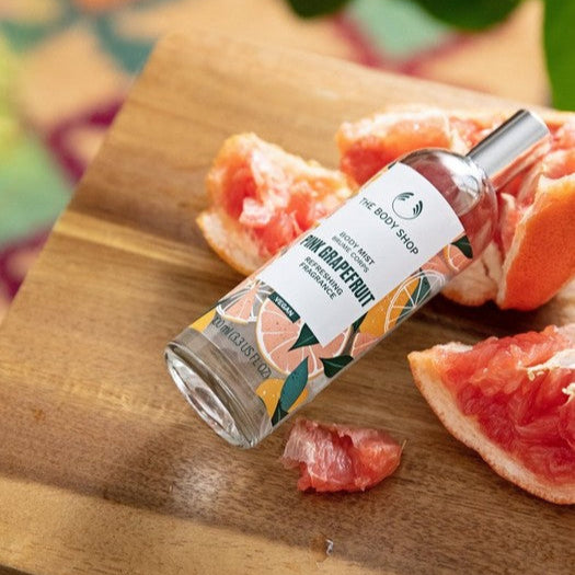 Roze grapefruit bodyspray